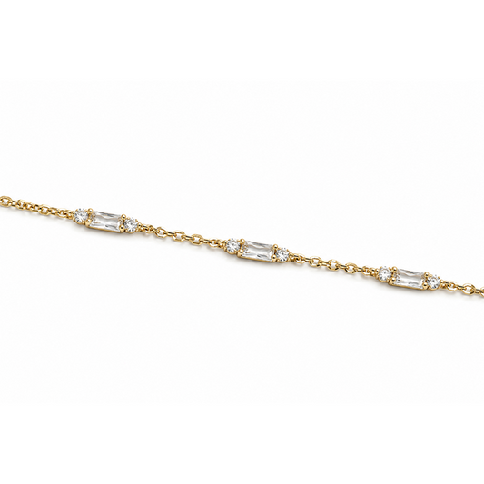 CZ Bar Bracelet