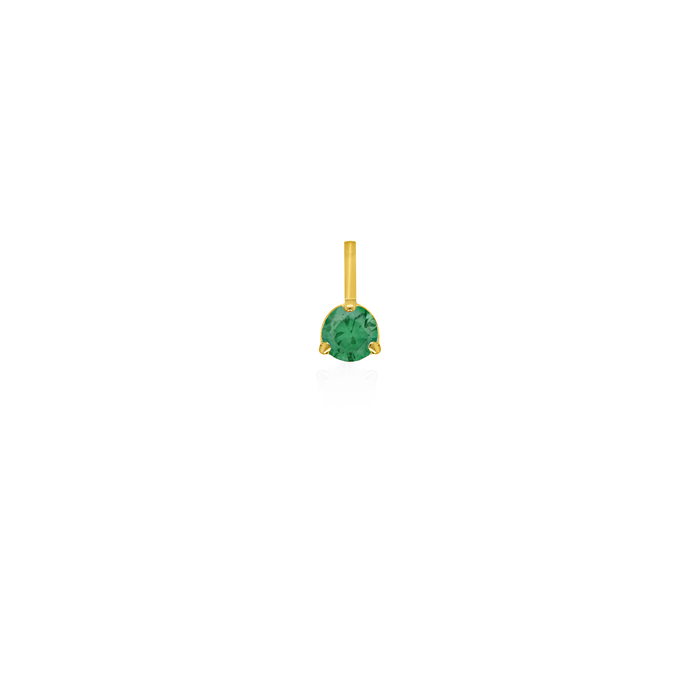 10K Yellow Gold Birthstone Necklace - May