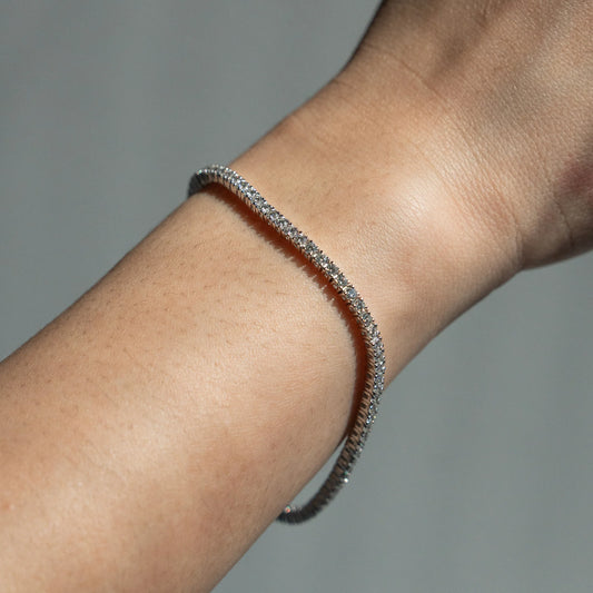 Lab Grown Diamond Tennis Bracelet