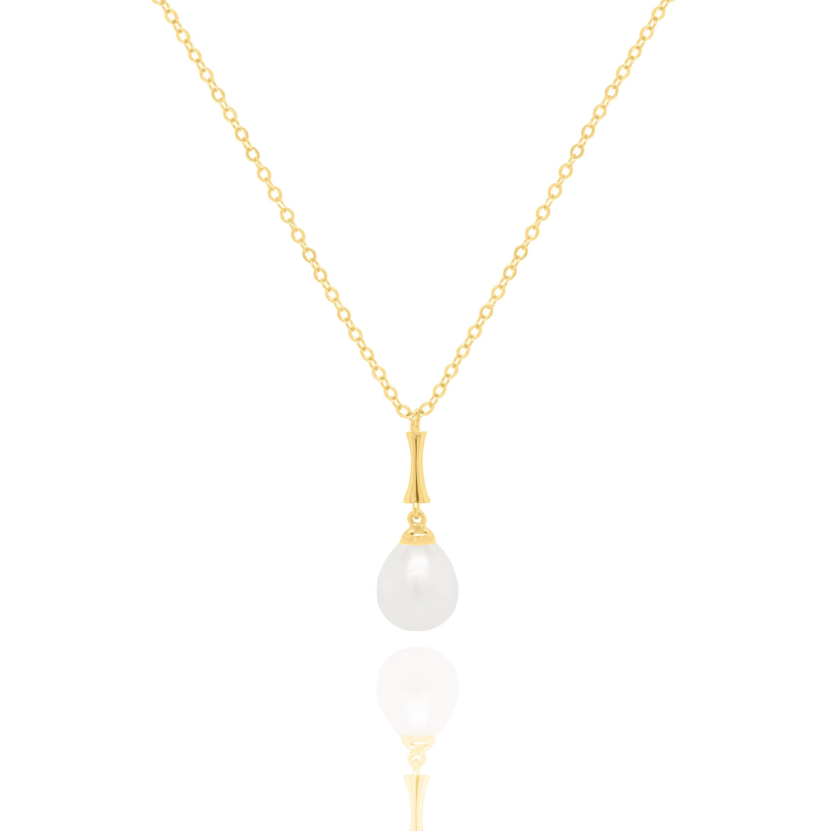 Freshwater Pearl Charm Necklace