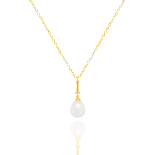 Freshwater Pearl Charm Necklace