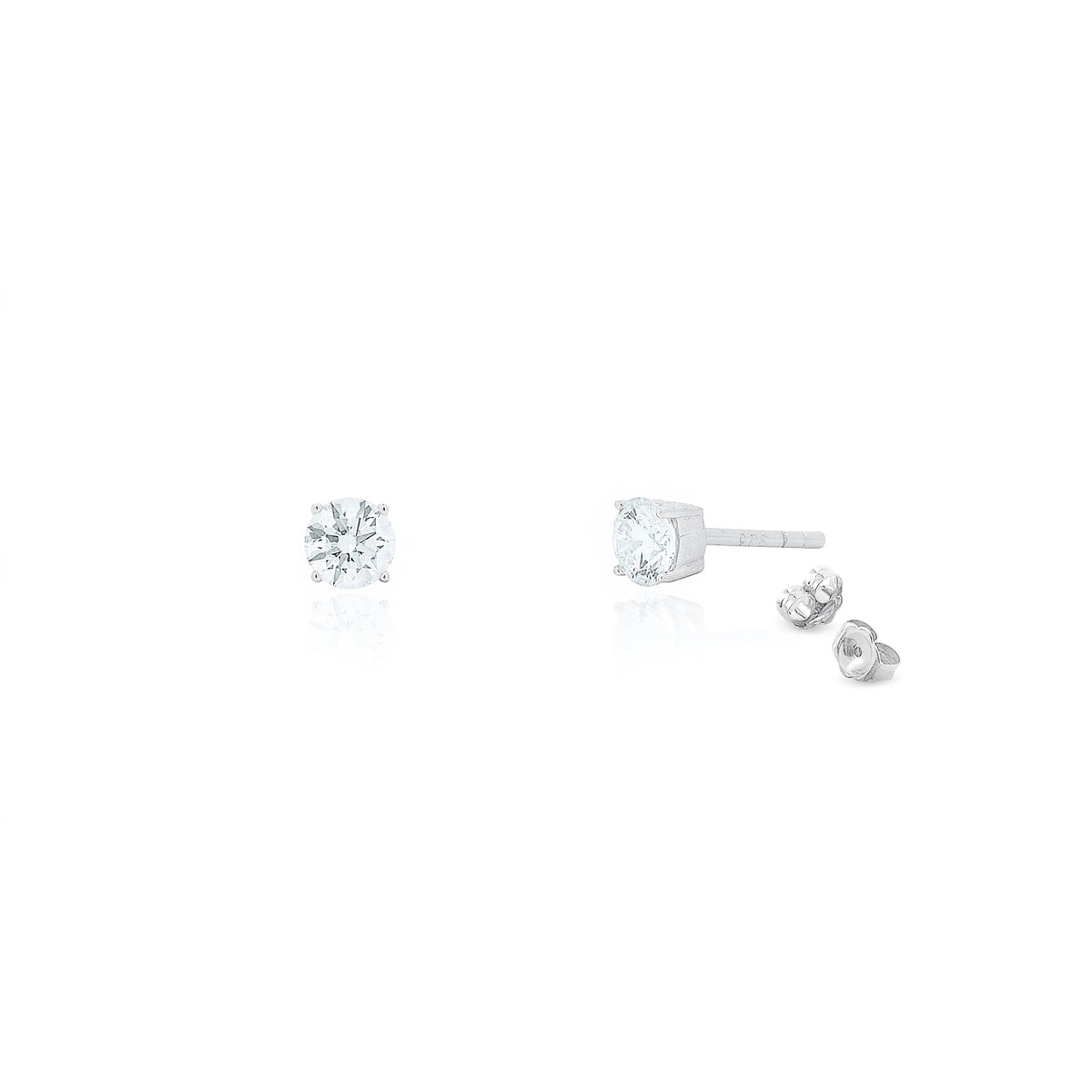 Mini Lab Diamond Studs