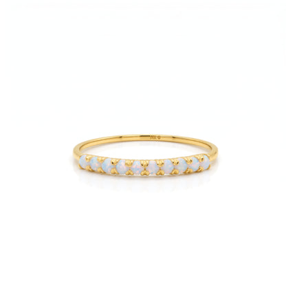 10K Yellow Gold Opal Ring