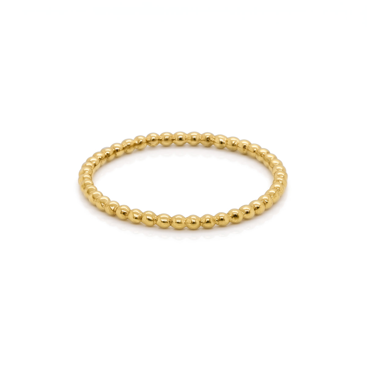 10K Yellow Gold Bubble Ring