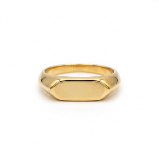 Slim Signet Ring