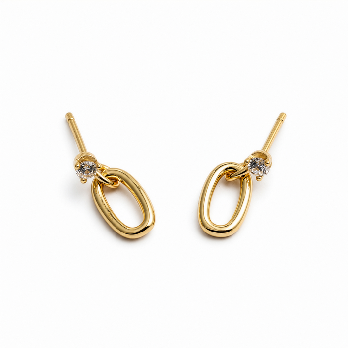 Dangling Ring Stud