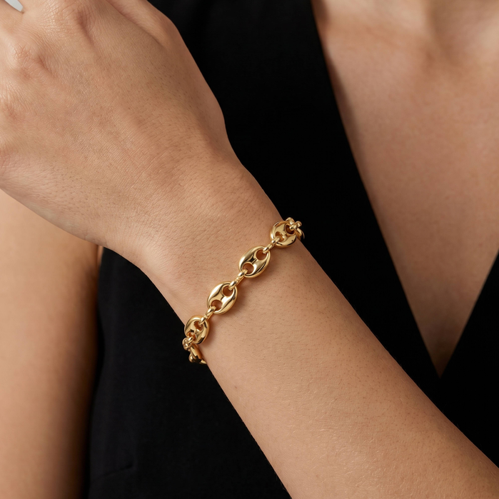 Puffed Mariner Bracelet