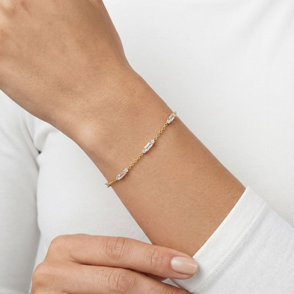 CZ Bar Bracelet