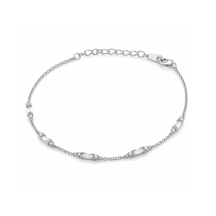 CZ Bar Bracelet
