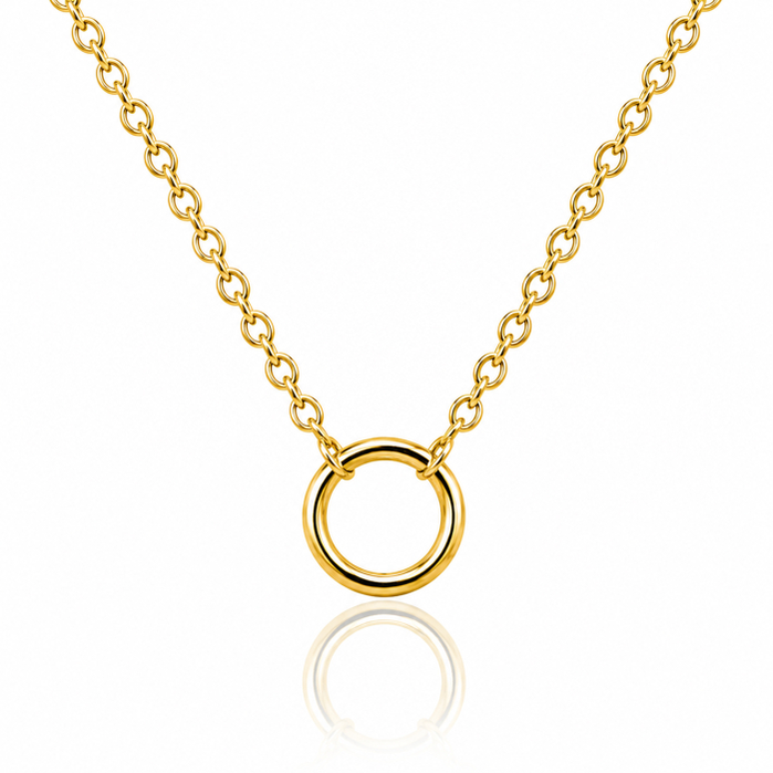 Round Charm Necklace