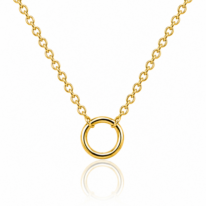 Round Charm Necklace