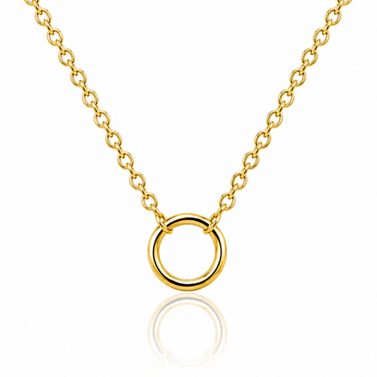 Round Charm Necklace