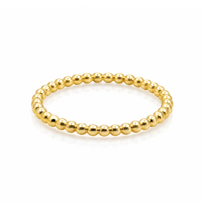 Thin Bubble Plain Ring