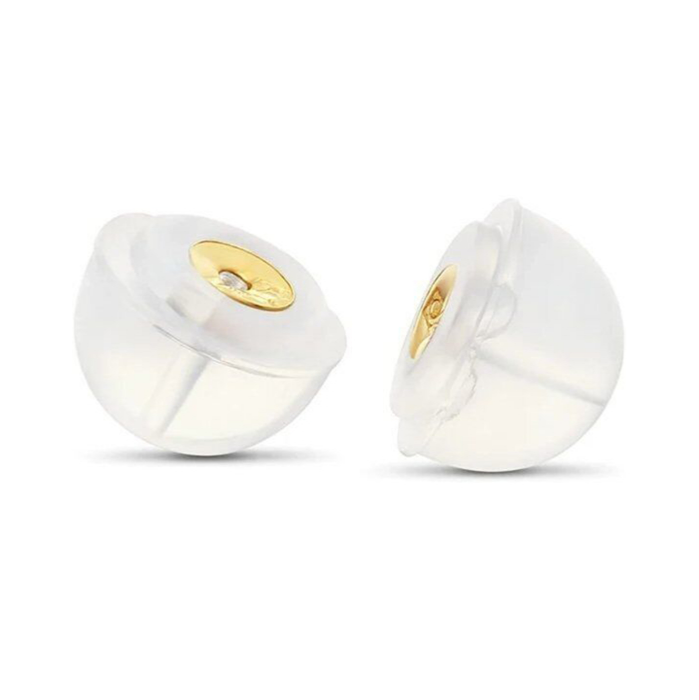 14K Yellow Gold Earring Backs