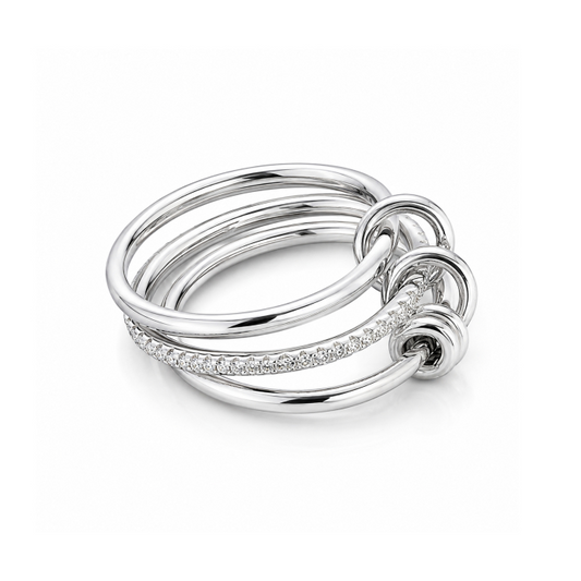 CZ Linked Ring
