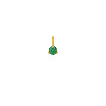 10K Yellow Gold Birthstone Necklace - May
