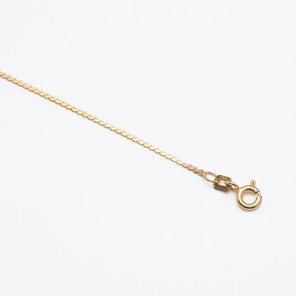 10K Yellow Gold Serpentine Chain Bracelet