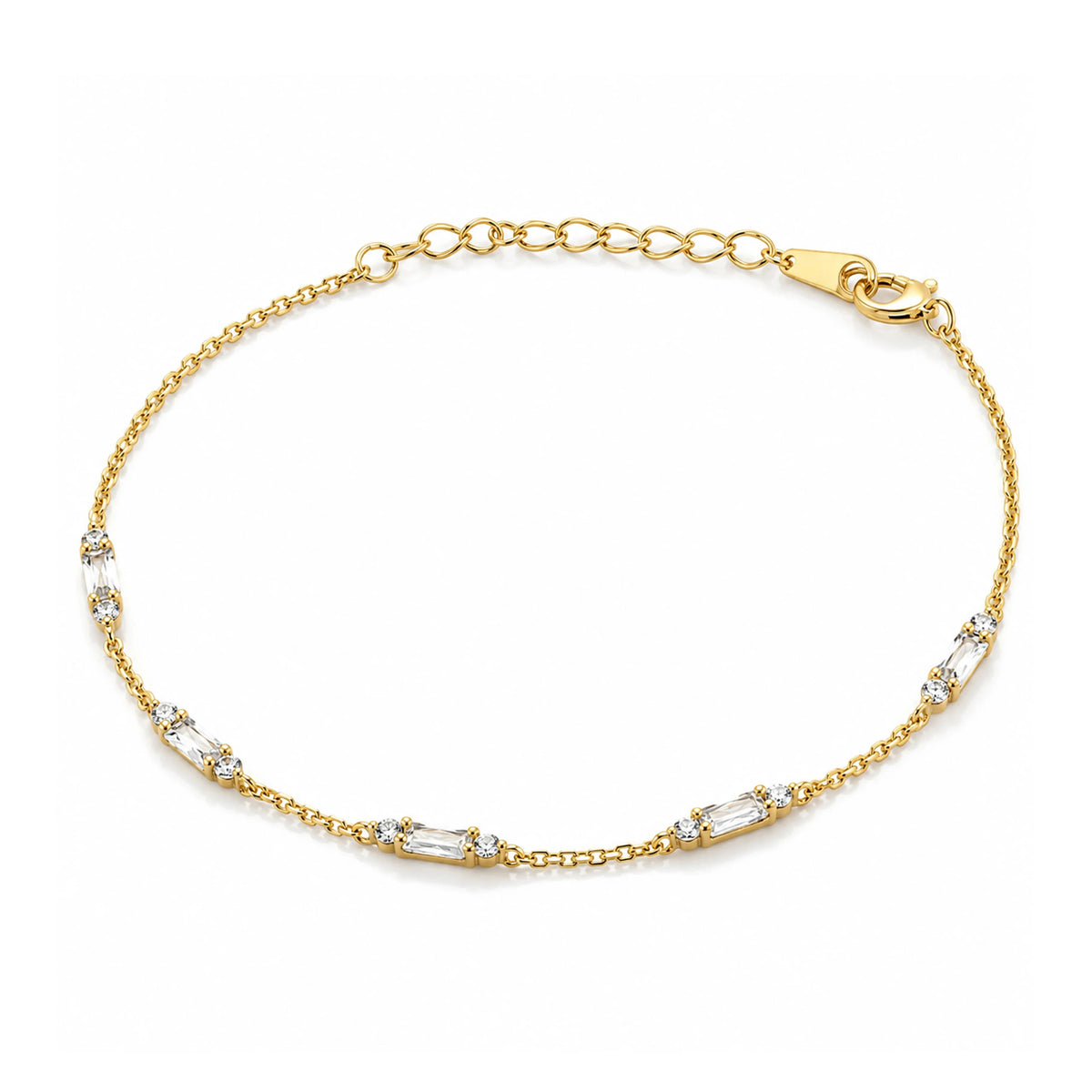 CZ Bar Bracelet