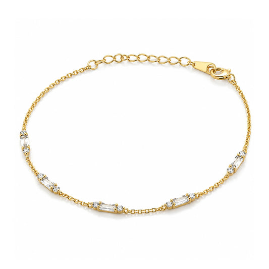 CZ Bar Bracelet