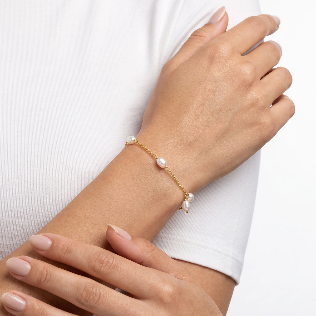 Pearl Drop Bracelet