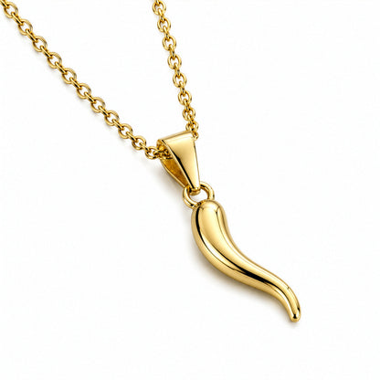 Italian Horn Necklace