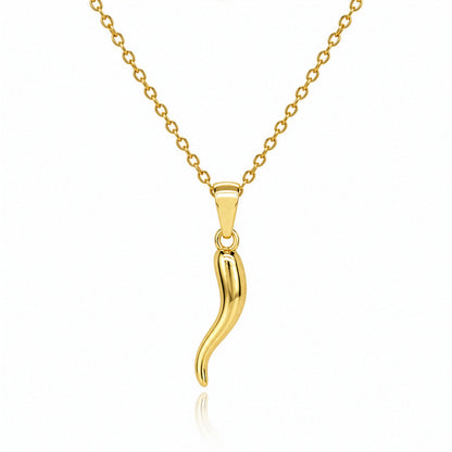 Italian Horn Necklace