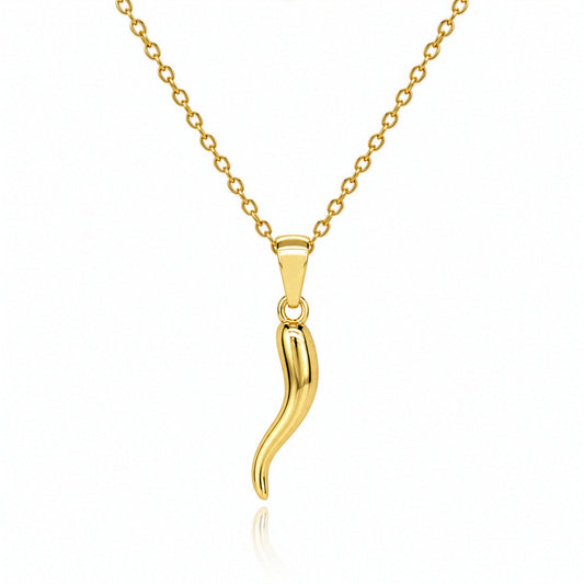 Italian Horn Necklace