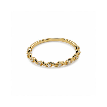 Twisted Stacking Ring